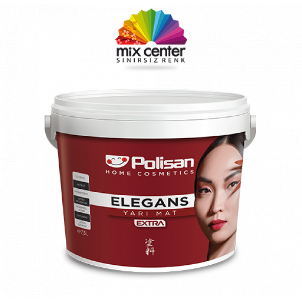 Polisan Elegans Extra Yari Mat (7''5Lt) 10Kg Boyalar Fiyatı