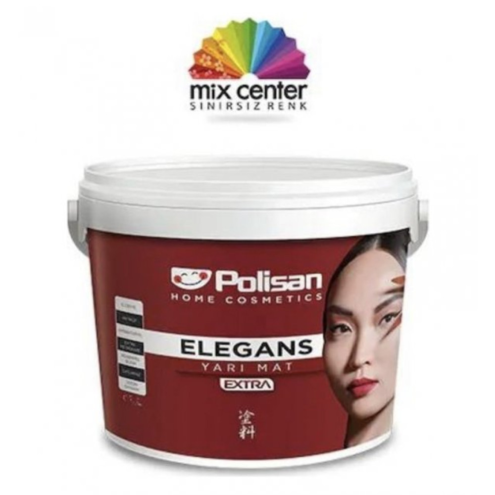 Polısan Elegans Extra Y.mat 2,5 Lt(3,5Kg) Marjınal Grı Renk Boyalar Fiyatı