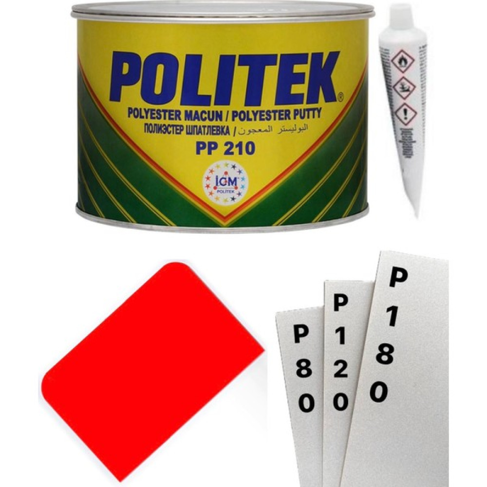 Politek Çelik Macun Seti; Çelik Macun 500GR+ZIMPARA+MACUN Çekme Aparatı Oto Bakım & Temizlik Ürünleri Fiyatı