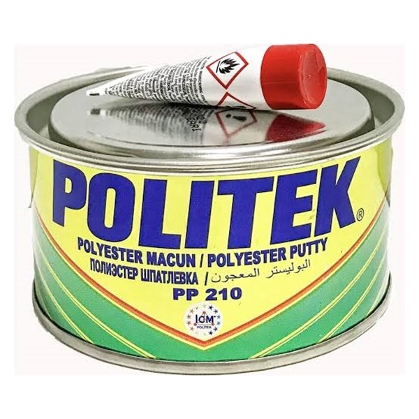 Politek Polyester Çelik Macun 1000 Gr. Sarı Renkli Oto Bakım & Temizlik Ürünleri Fiyatı