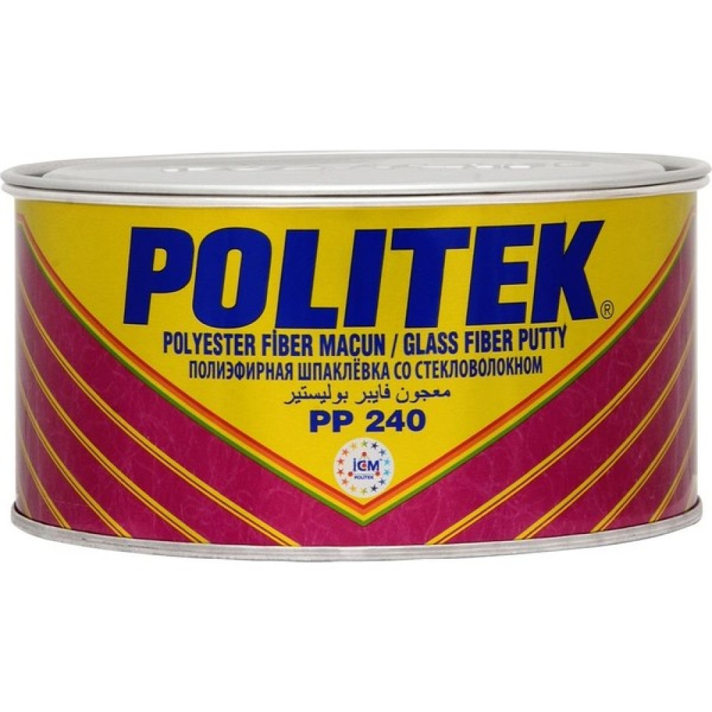 Politek Polyester Fiber Macun 1000 Gr. - PP240 - Gri Oto Bakım & Temizlik Ürünleri Fiyatı