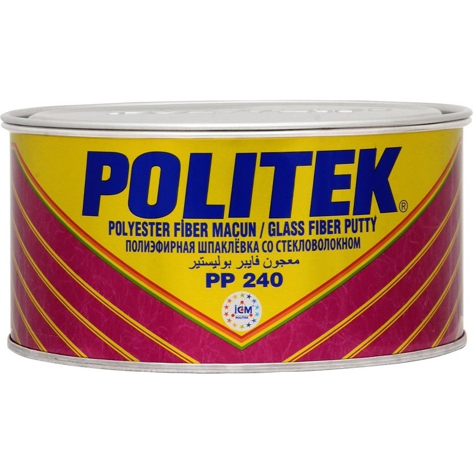 Politek Polyester Fiber Macun 2700 Gr. - PP240 - Gri Oto Bakım & Temizlik Ürünleri Fiyatı