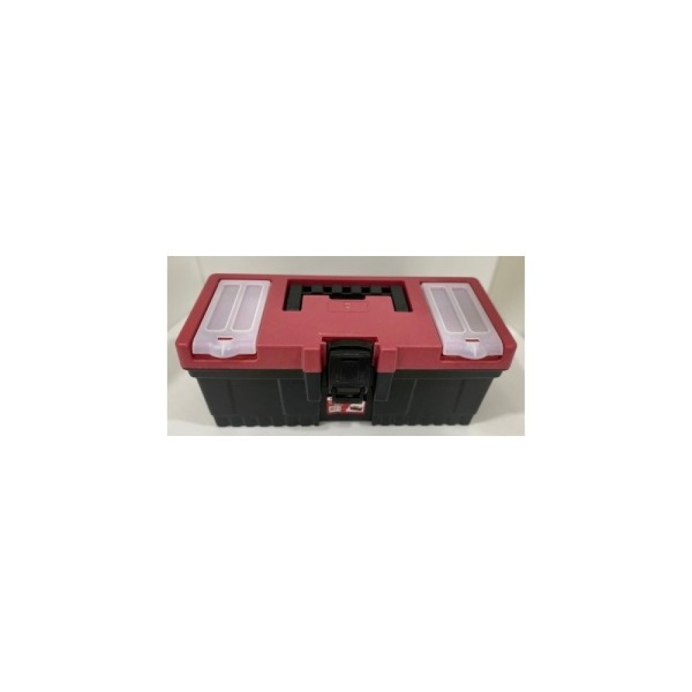 Poliwork Hardcrew 13" Kırmızı Plastik Kilitli Alet Çantası - 330 x 140 x 135 mm Alet Çantası & Dolabı Fiyatı