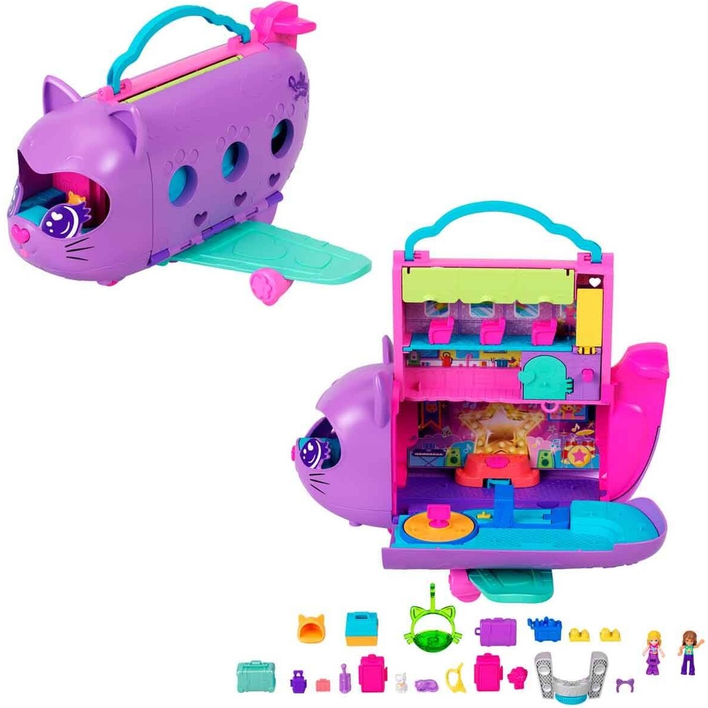 Polly Pocket Minik Kedi Hava Yolları Oyun Seti HWP19 Oyun Seti Fiyatı