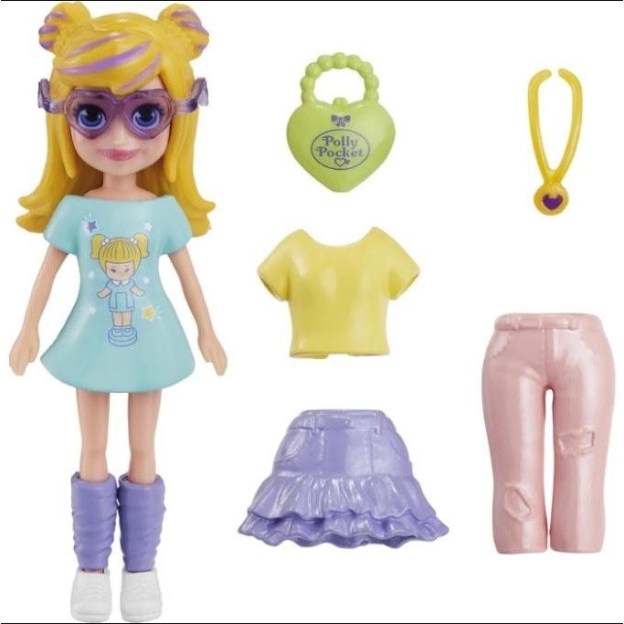 Polly Pocket Moda Aksesuarları -Sarı HNF50 HKV83 Lisanslı Ürün Diğer Fiyatı