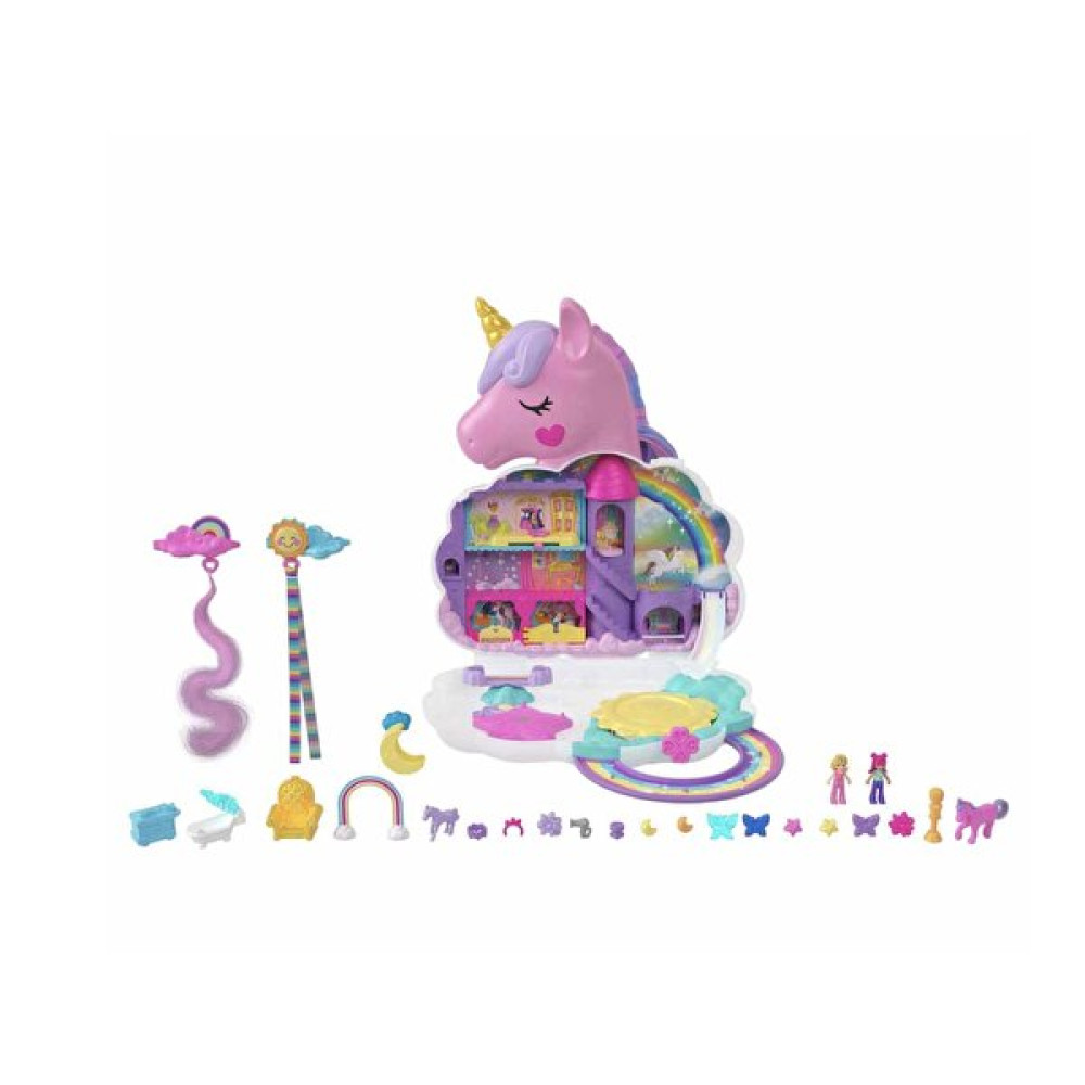 Polly Pocket Tek Boynuzlu Atın Güzellik Salonu Hkv51 Oyun Seti Fiyatı