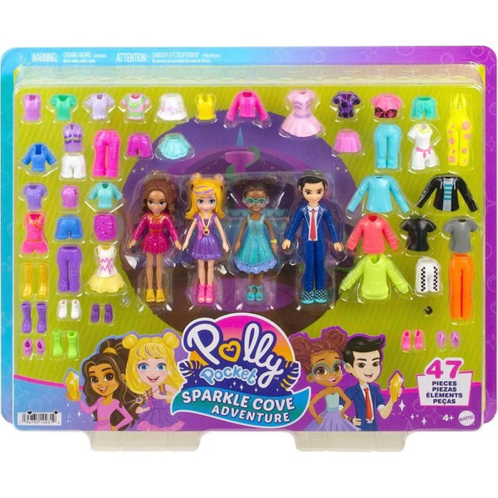 Polly Pocket ve Arkadaşları Kombin Eğlencesi Oyun Seti HKW10 Bebek Oyuncakları Fiyatı