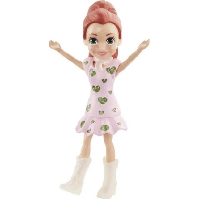Polly Pocket ve Arkadaslari Serisi Lila Pembe Elbiseli FWY19-GKL30 Giyim & İç Giyim Fiyatı