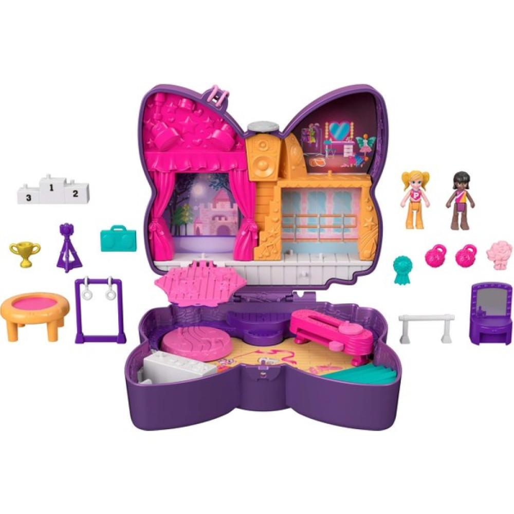 Polly Pocket ve Maceraları Oyun Setleri Sparkle Stage HCG17 - 5 Oyun Seti Fiyatı