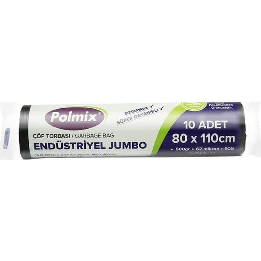 Polmix Endüstiriyel Çöp Poşeti Jumbo Çöp 500 Gram Çöp Torbası Polmix Oto Boyaları Fiyatı