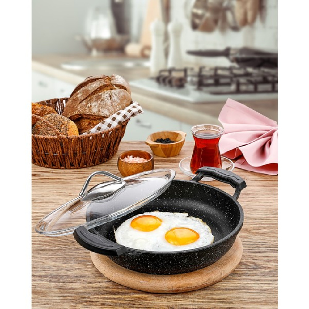 Polo Chef Ironi Döküm Granit Sahan Yumurta Omlet Tavası 22cm Tavalar Fiyatı