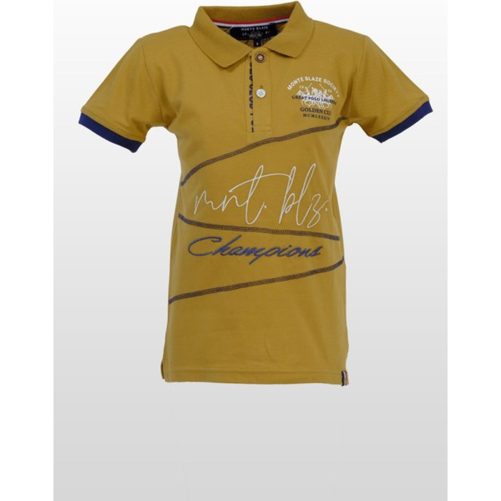 Polo Clup Polo Yaka Erkek Çocuk Tişört Erkek Çocuk T-shirt Fiyatı
