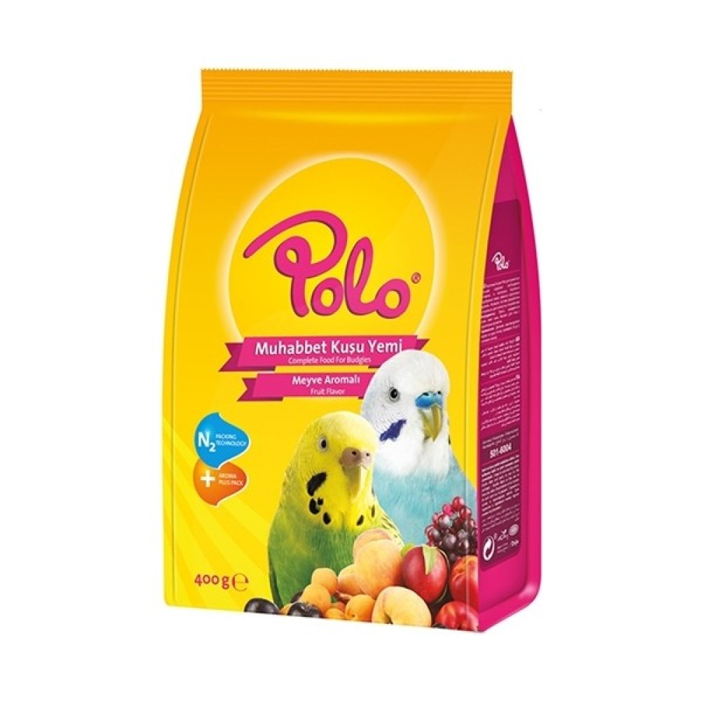 Polo. Meyve Aromalı Muhabbet Kuşu Yemi 400 gr Oto Boyaları Fiyatı