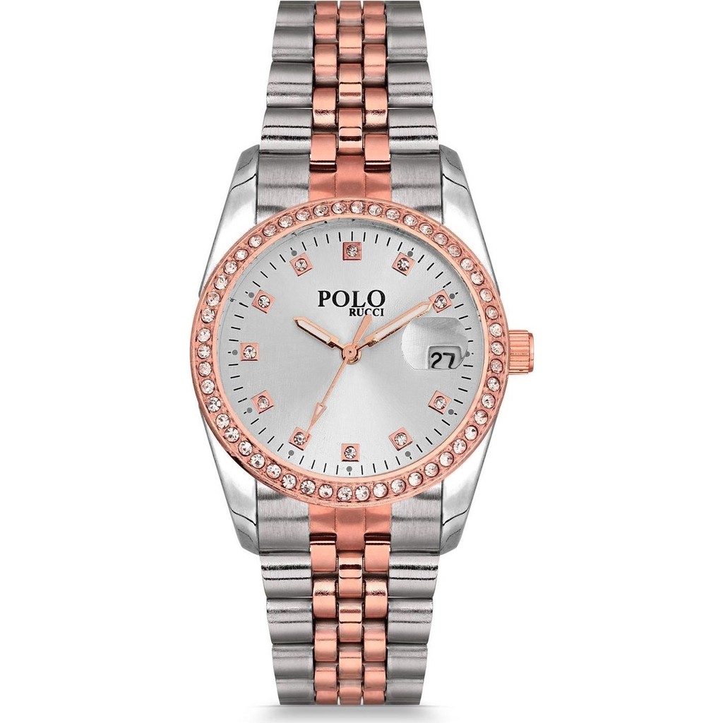 Polo Rucci 2046 Metal Takvimli Kadın Kol Saati - Rose Gold Kol Saatleri Fiyatı