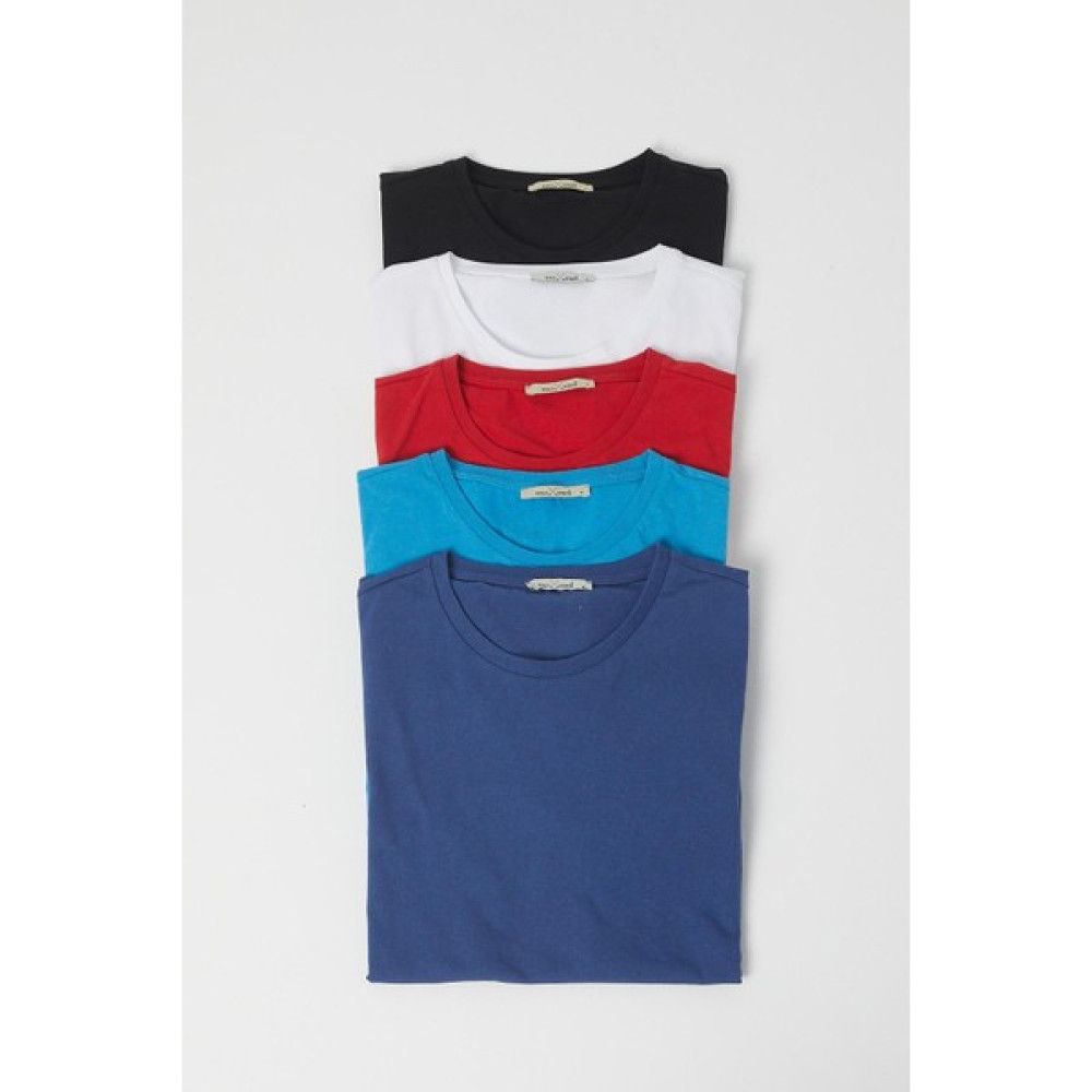 Polo State Erkek 5-Li T-Shirt Kırmızı Erkek T-shirt Fiyatı