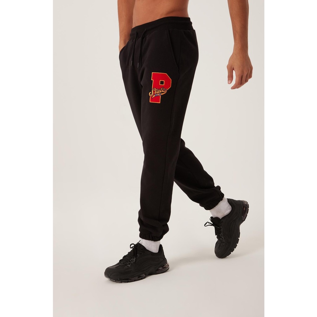 Polo State Erkek Jogger 3 Iplik Eşofman Siyah Erkek Eşofman Fiyatı