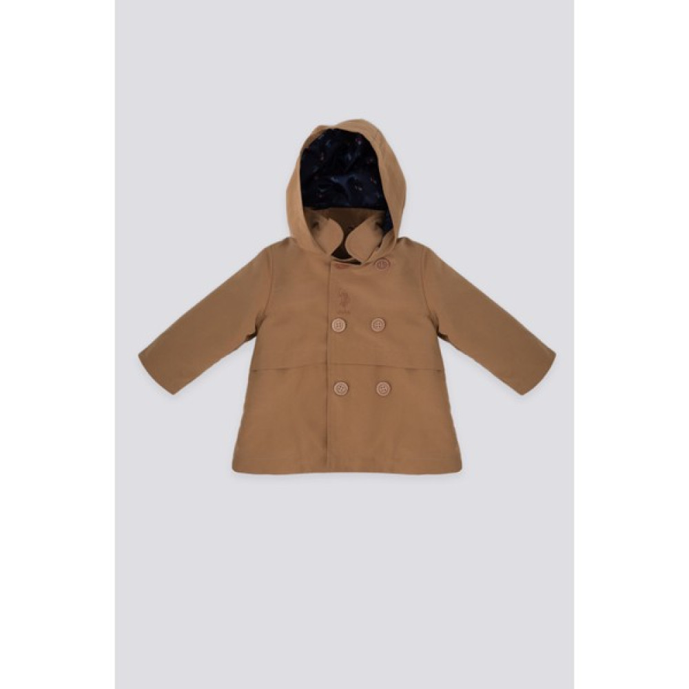 Polo U.s. Polo Assn Kahve Kız Bebek Yağmurluk Bebek Yağmurluk Fiyatı