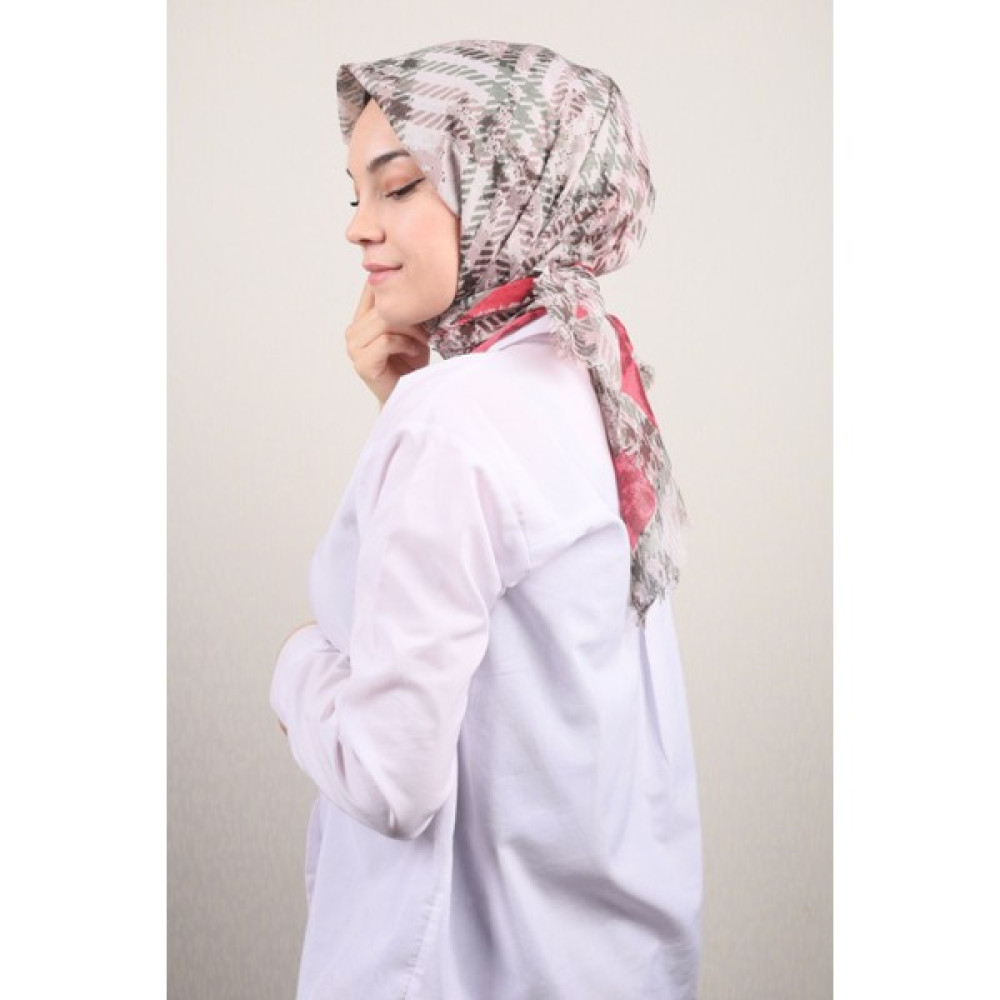 Poloist Poloist Desenli Keten Flamlı Eşarp - DESEN-712 - Renk-04 -86 Çanta (Outdoor) Fiyatı