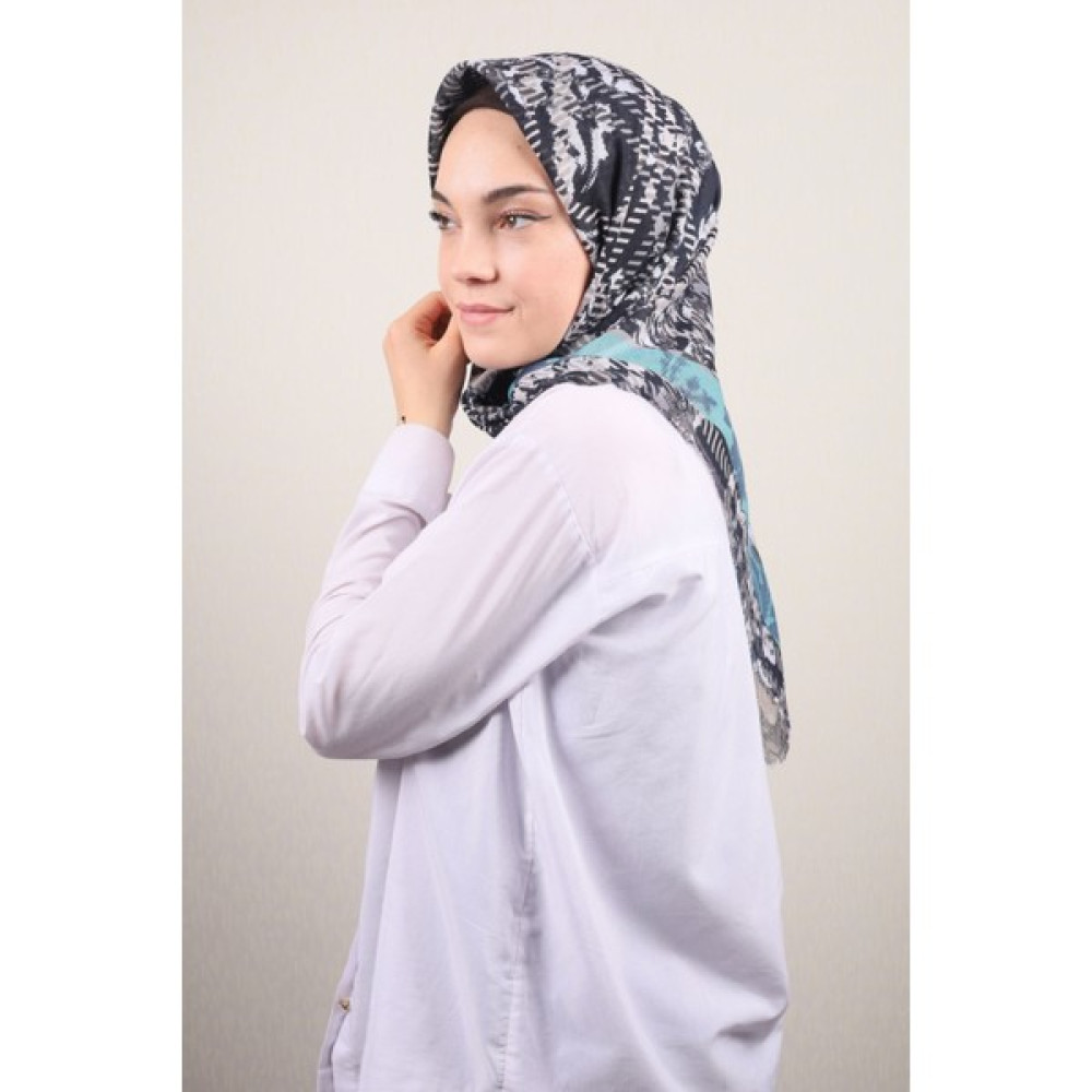 Poloist  Poloist Desenli Keten Flamlı Eşarp - DESEN-712 - Renk-16 -86 Çanta (Outdoor) Fiyatı