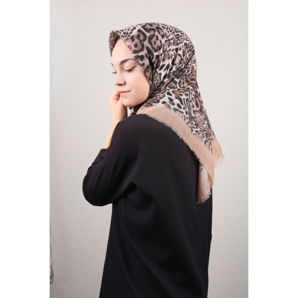 Poloist  Poloist Desenli Keten Flamlı Eşarp - DESEN-714 - Renk-08 -86 Çanta (Outdoor) Fiyatı