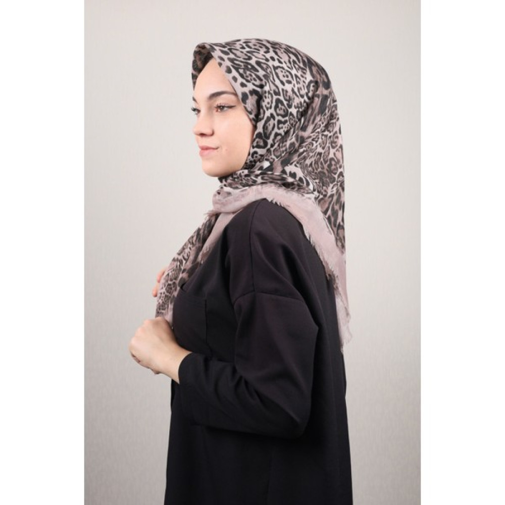Poloist  Poloist Desenli Keten Flamlı Eşarp - DESEN-714 - Renk-17 -75 Çanta (Outdoor) Fiyatı