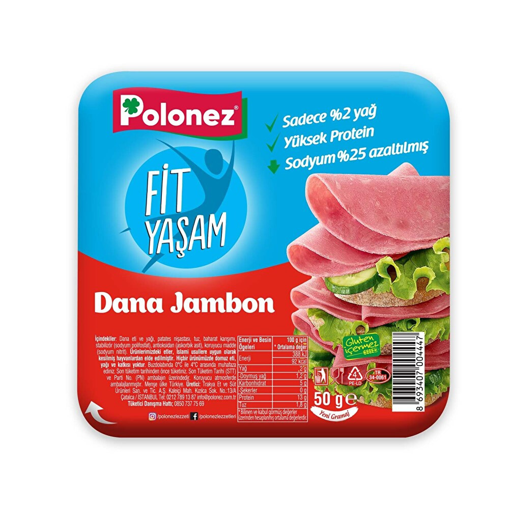 Polonez Dana Jambon 50 Gr Şarküteri Fiyatı