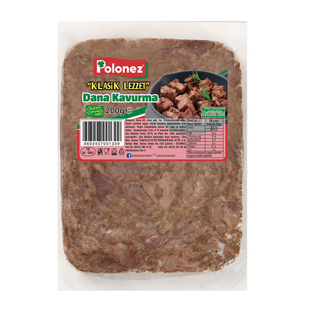 Polonez Dana Kavurma 200 Gr Şarküteri Fiyatı