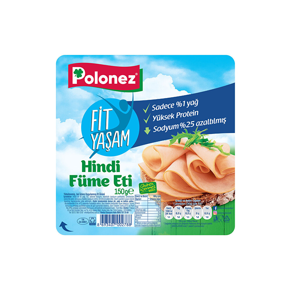 Polonez Hindi Füme Dilimli 150 G Şarküteri Fiyatı