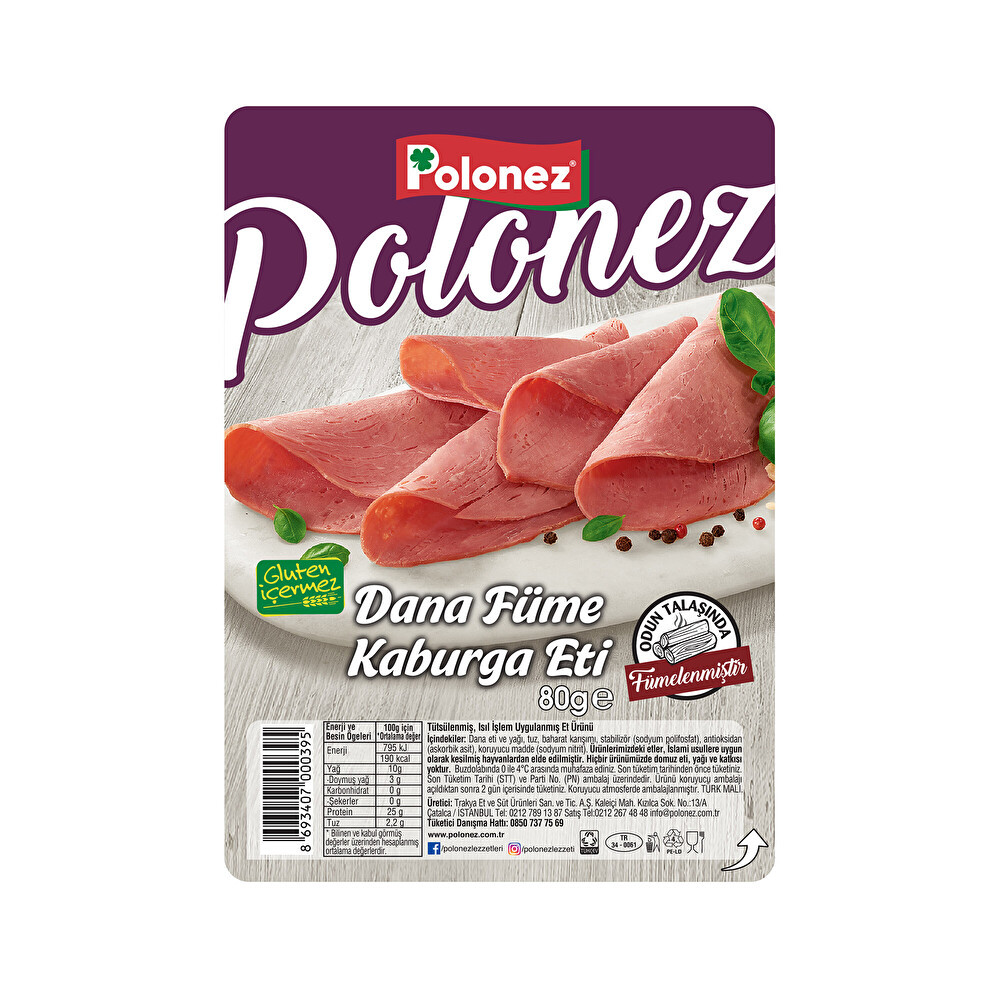 Polonez Kaburga Füme 80 G Şarküteri Fiyatı