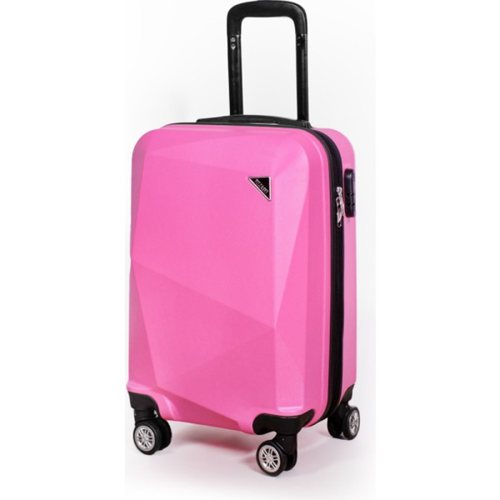 Polo&sky Elmas Model Pembe Renk Kabin Boy Valiz Bavul Çanta (Outdoor) Fiyatı