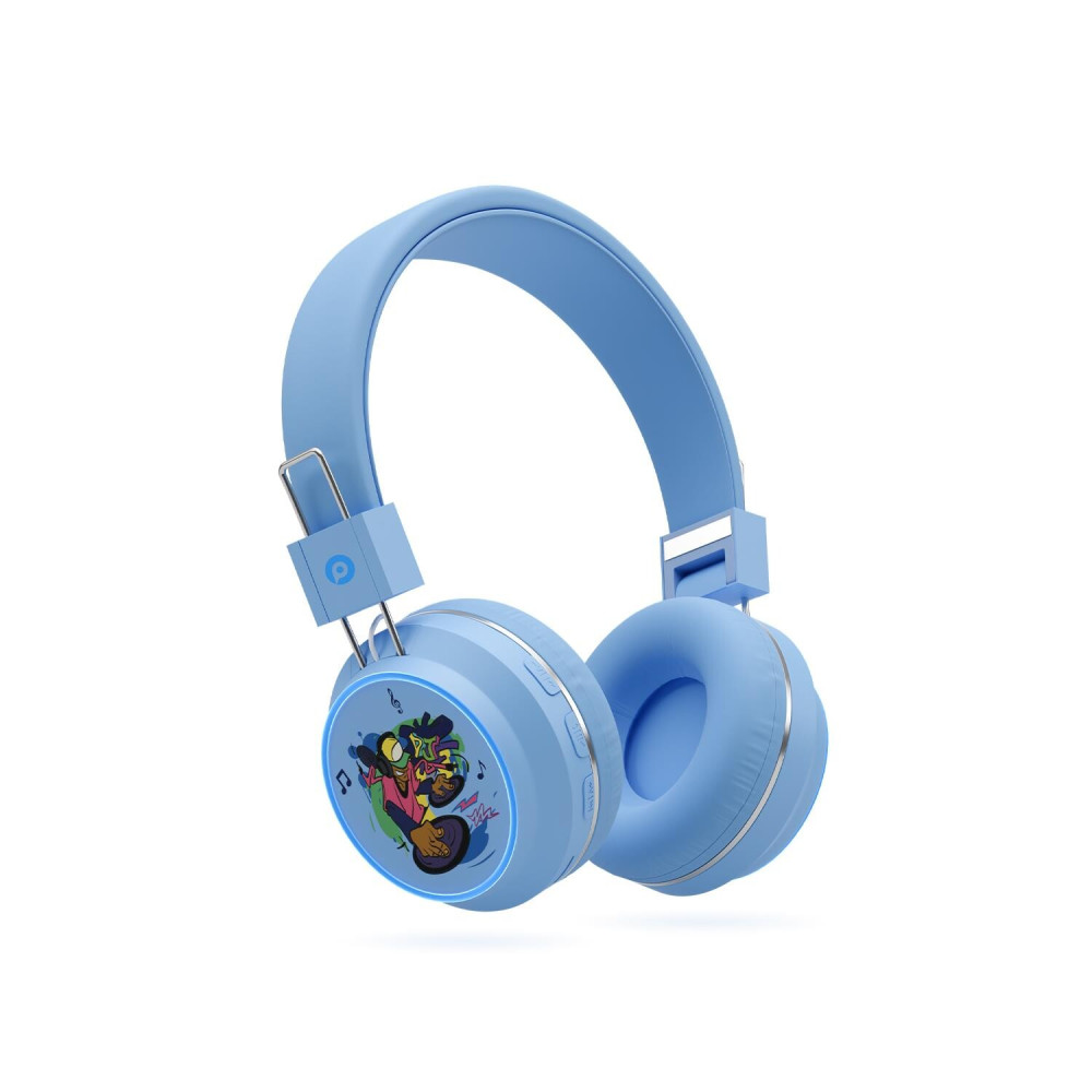 Polosmart FS99 BT 5.4 17 Saat Müzik AUX/TF Kart Destekli Kablosuz Kulak Üstü Kulaklık Mavi Termos Fiyatı