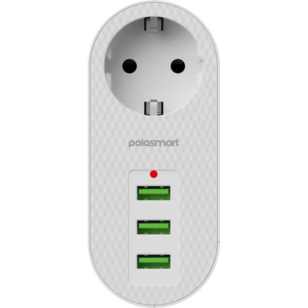 Polosmart MP11 3 USB Li Termal Akım Korumalı Priz Beyaz Prizler Fiyatı