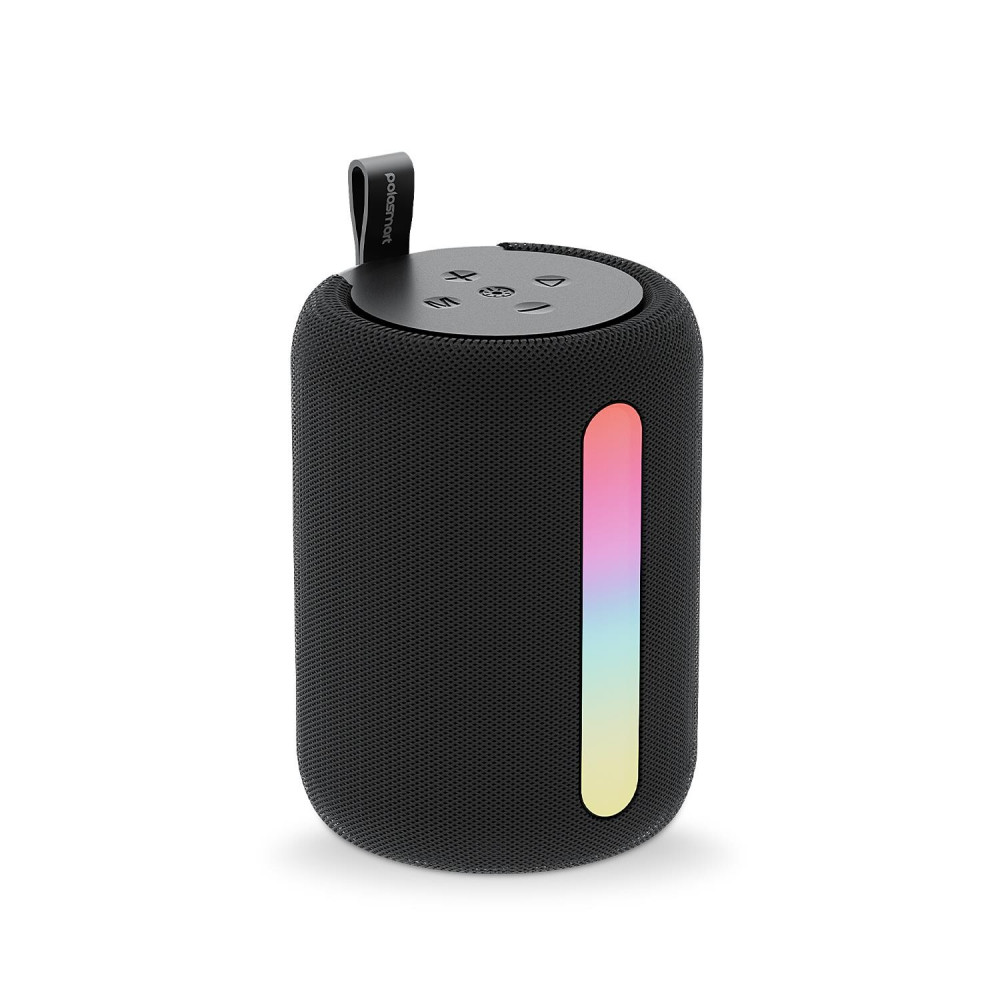 Polosmart PBS228 Işıklı Taşınabilir Kablosuz BT Speaker Hoparlör 1200 mAh Siyah Bluetooth Hoparlör Fiyatı