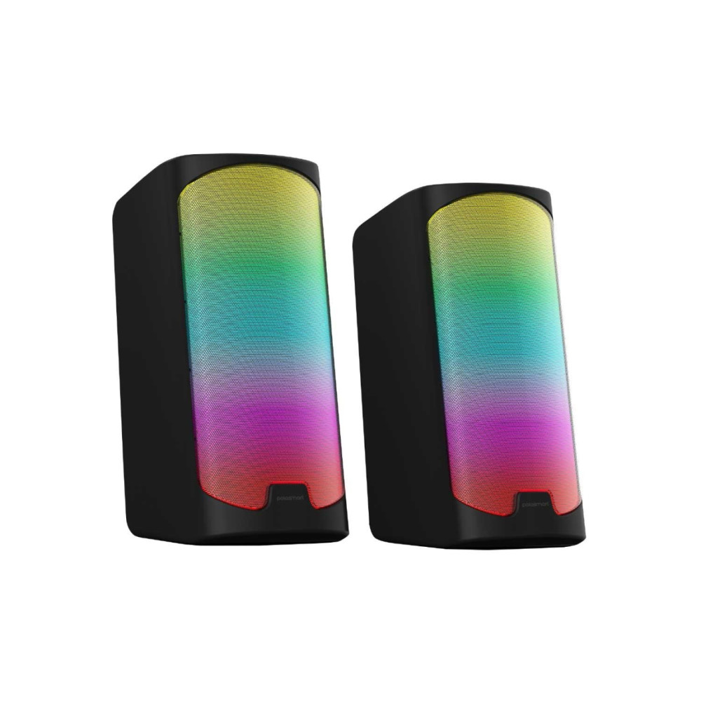 Polosmart Pgs403 Kablolu Rainbow Led Aydınlatma Gaming Oyuncu Speaker Hoparlör Siyah Bluetooth Hoparlör Fiyatı