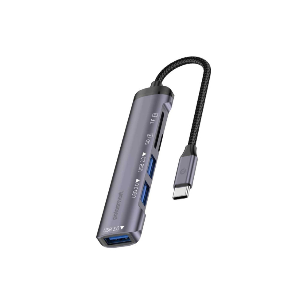 Polosmart Pgs407 Type-c Uyumlu 5 Çıkışlı Dönüştürücü Çoklayıcı Usb 3.0 Hub Gri Bilgisayar Çevirici ve Adaptörü Fiyatı