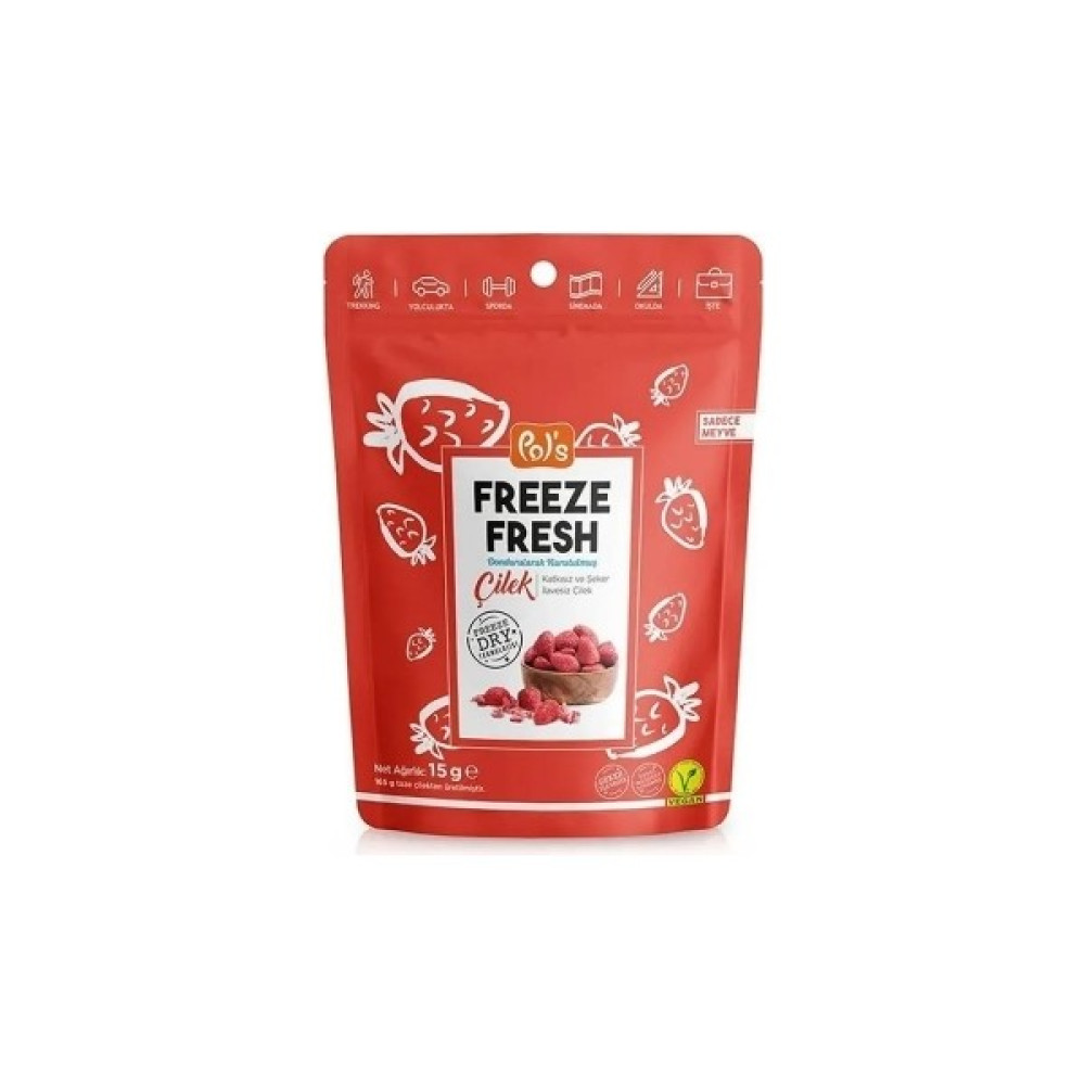 Pol's 4'lü Pol's Gurme Glutensiz Freeze Fresh Çilek 20 Gr. - 20 gr Oto Boyaları Fiyatı