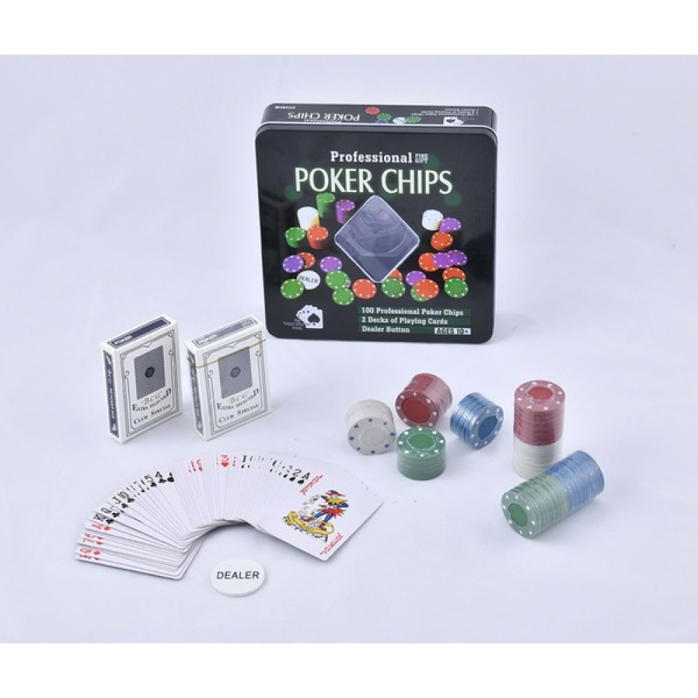 Pols Dekor ve Hediyelik 100 Çipli Poker Seti Oyun Takımları Fiyatı