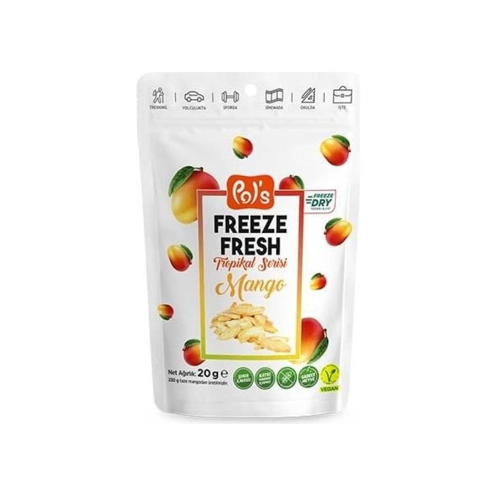 Pol's Freeze Fresh Mango 20 G Bebek Mamaları Fiyatı
