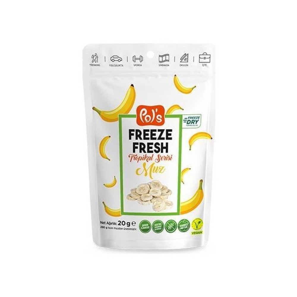 Pol's Pol’s Freeze Fresh Muz 20 G Bebek Beslenme Gereçleri Fiyatı