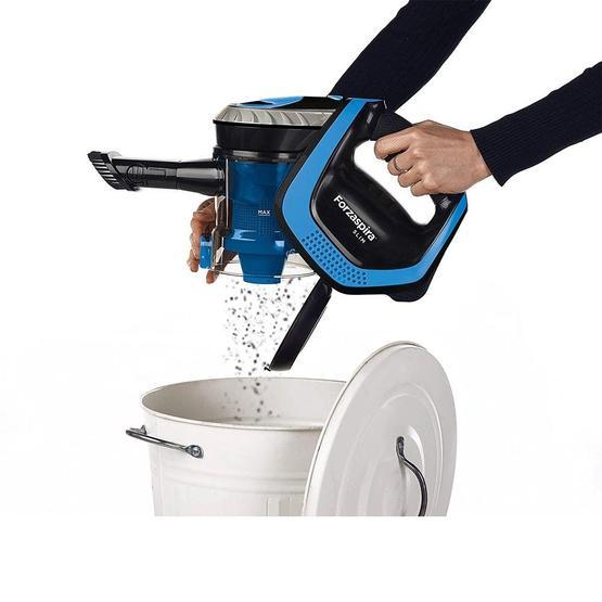 Polti Forzaspira Slim SR100 Şarjlı Dik Süpürge Mavi