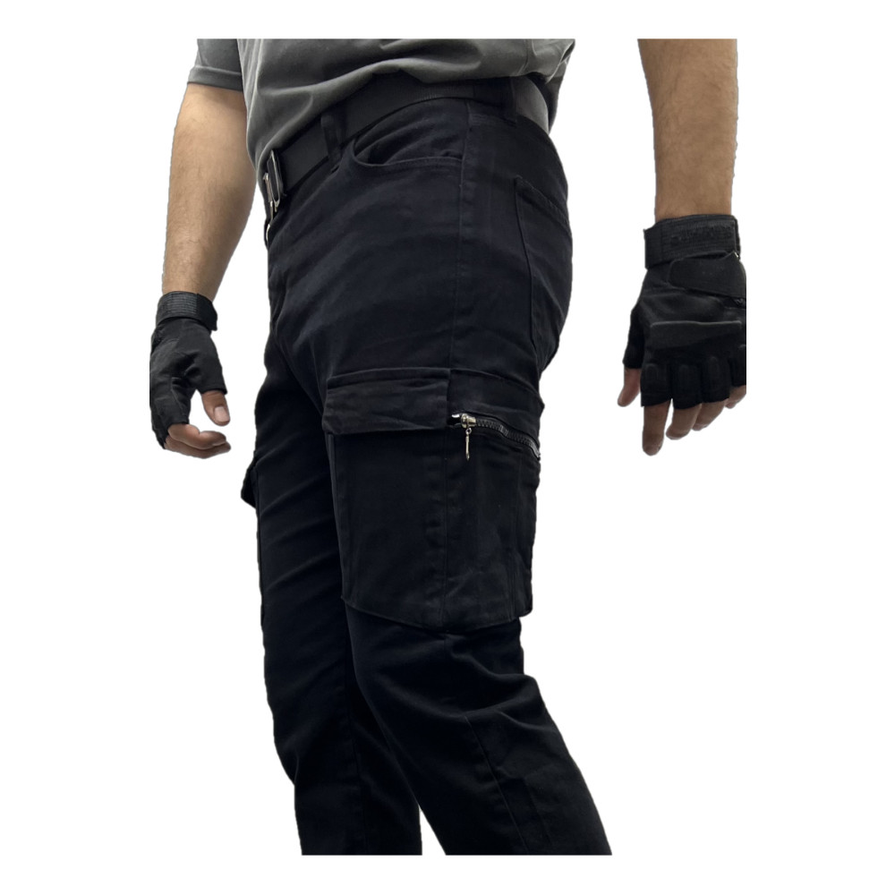 Polviton Kargo Cep Pantolon Combat Slim Fit Siyah 32 Beden Kadın Pantolon Fiyatı