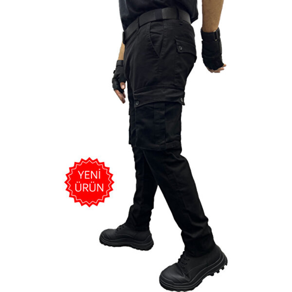 Polviton Kargo Cepli Pantolon Gabardin Regular Kalıp Erkek Pantolon Fiyatı