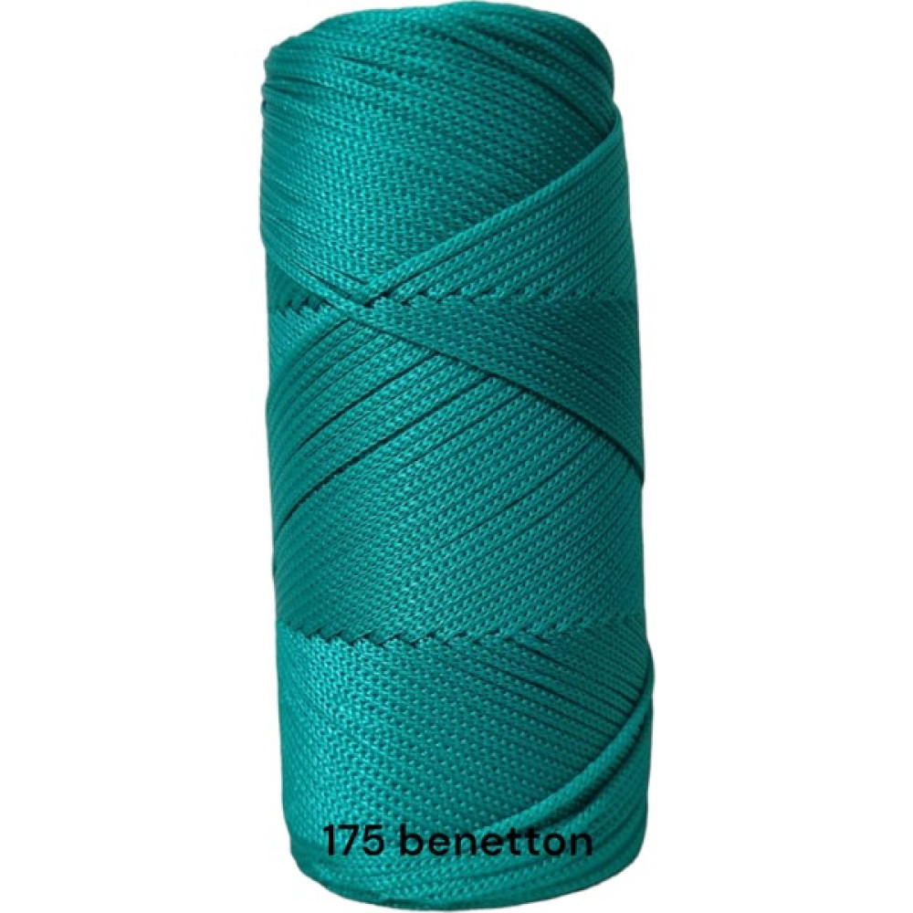Polyester Makrome Ipi 200GR Makrome Ipi Çanta Ipi Runner Ipi Örgü Ipi No4 - 1.4mm Makrome Ipi - benetton yeşil 175 Oyun & Hobi Fiyatı