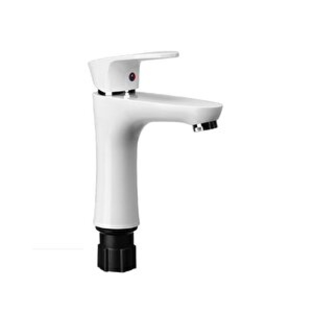 Polyfit Beyaz Mix Lavabo Bataryası Yüksek Model Bataryalar Fiyatı