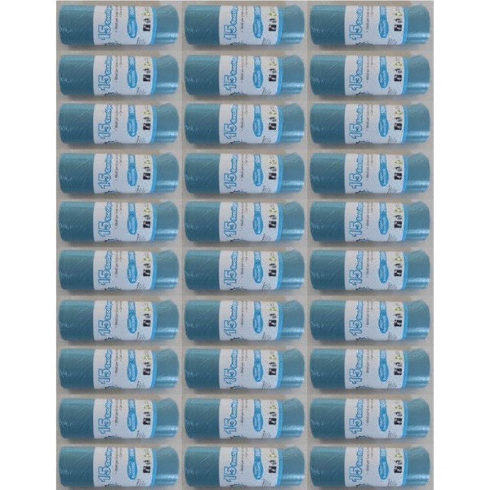 Polyfly Mavi Çöp Poşeti 50X10 cm 15 Yapraklı 30 Adet Rulo - 50 x 60 cm Oto Boyaları Fiyatı