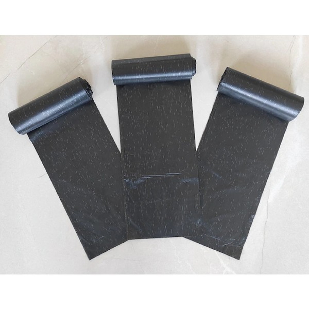 Polyfly Siyah Çöp Poşeti 50X60 cm 15 Yapraklı 5 Adet Rulo - 50 x 60 cm Çöp Poşetleri Fiyatı