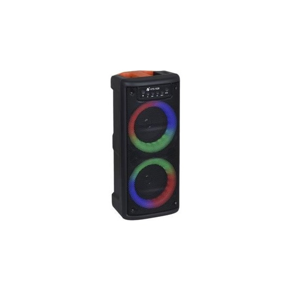 Polygold 2x4'' USB - Bluetooth'lu Portatif Taşınabilir Ses Sistemi KTS-1528 Bluetooth Hoparlör Fiyatı