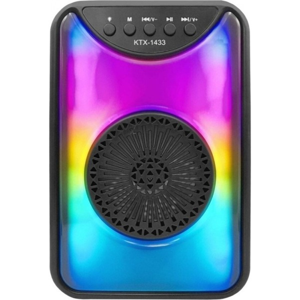 Polygold KTX1433 Rgb Işıklı Radyolu 4'' Bluetooth Hoparlör - Siyah Oto Boyaları Fiyatı