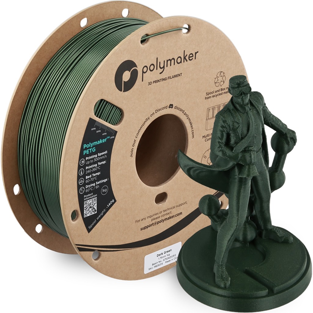 Polymaker Petg Filament Koyu Yeşil Filament Fiyatı