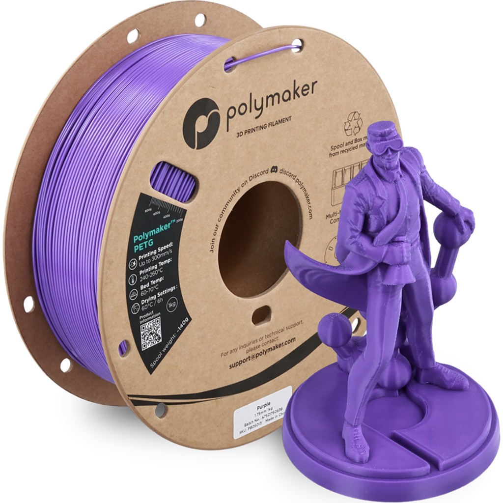 Polymaker Petg Filament Mor - Lavanta Moru Filament Fiyatı